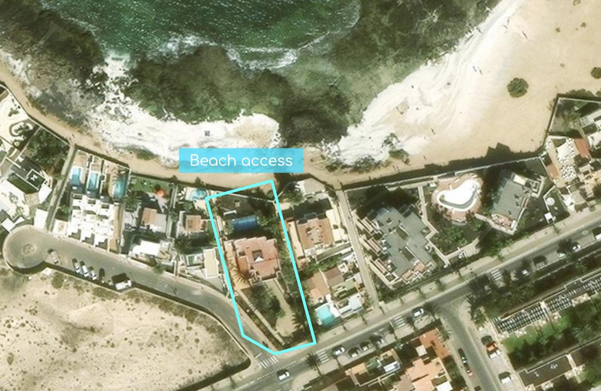 Villa Los Flamencos By Veaco- Beachfront & Pool Κοραλέχο Εξωτερικό φωτογραφία